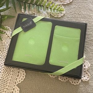 Sicura Italian Designs Matching Notebook And Wallet Gift Set New